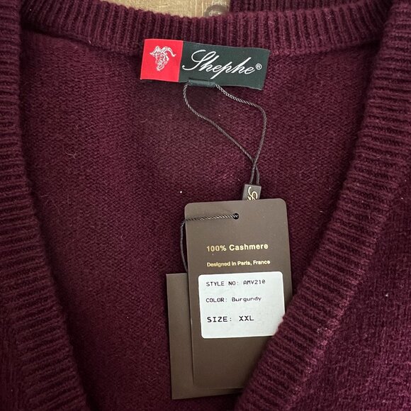 Shephe 100% Cashmere V-Neck Sweater NEW 🎉Host Pick🎉 - Picture 4 of 10